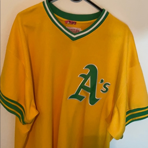 a's throwback jersey